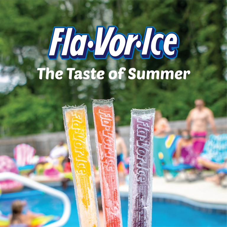 Fla Vor Ice Assorted Fruit Ice Pops Oz 100 Ct 57% OFF Fla Vor Ice Assorted Fruit Ice Pops Oz 100 Ct 57% OFF