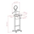 thumbnail image 5 of Winsome Stand valet en finition noyer - 9415, 5 of 5