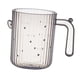 thumbnail image 2 of Vaso de baño con soporte para cepillos de dientes, vaso ligero para agua y zumo de fruta. Gris, 2 of 9
