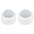 thumbnail image 1 of 2X Tuya Zigbee PIR Motion Sensor Human Body Motion Sensor Smart Life Control Works with Home, 1 of 6