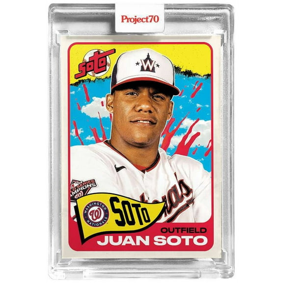 MLB Project70 Baseball 1965 Juan Soto Trading Card (#161, By Tyson Beck)