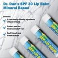 thumbnail image 2 of Bálsamo labial Dr. Dan's SPF 30 a base de minerales, paquete de 3, 2 of 6