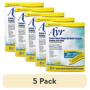 (5 pack) Ayr Sinus Rinse Kit Refill Packets - 100 Count