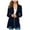 Navy, variant on under 10.00 LYXSSBYX Women Long Sleeve Shacket Jacket Women Fashion Cardigan Up Casual Solid Color Long Sleeve Hoodeless Top
