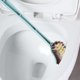 thumbnail image 1 of Floor Brush Long Handle Cleaning Brush Toilet Cleaning Brush Modern And Compact Toilet Cleaner Brush Long Handle Bristles For Bathroom Kitchen Cleaning, 1 of 6