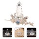 thumbnail image 2 of 1 Set Chino Hair Coronet Hair Stick Crown Crown Joyería de cabello tradicional, 2 of 5