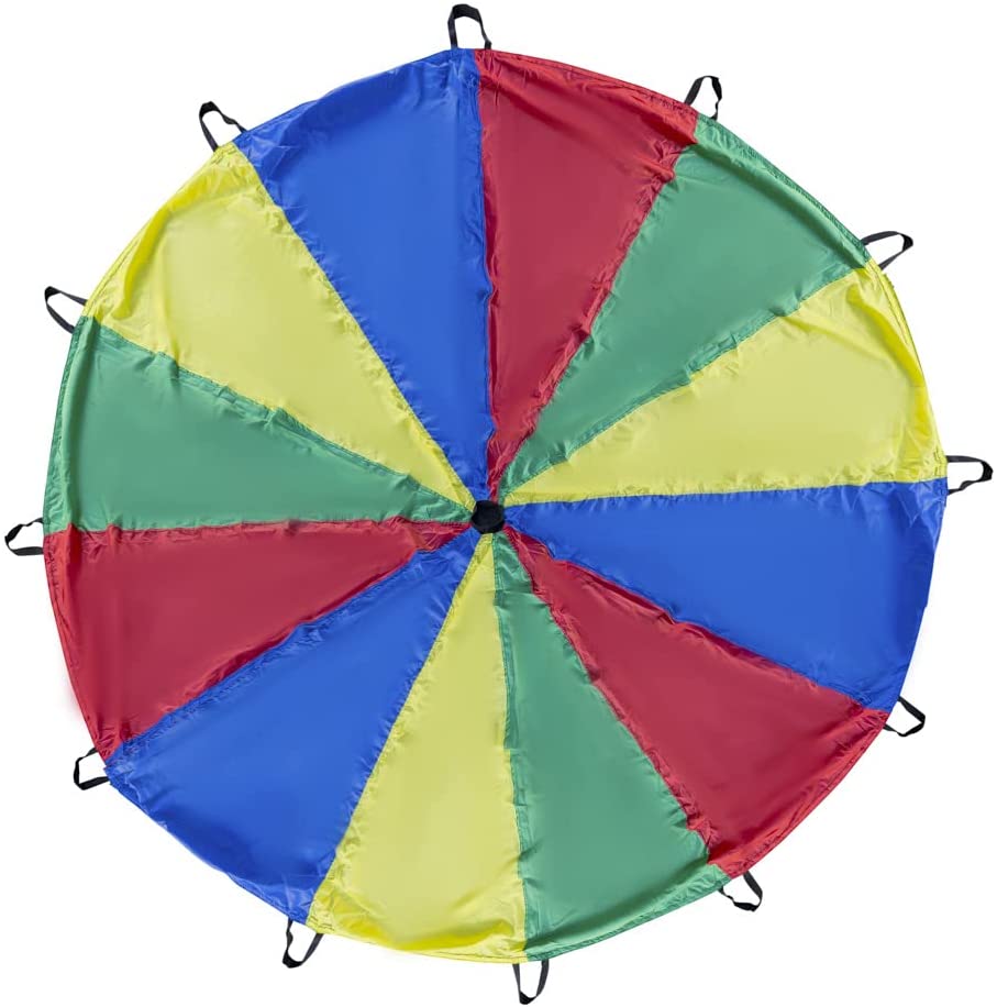 Cannon Sports Kids Play Parachute for Cooperative Play 20 feet