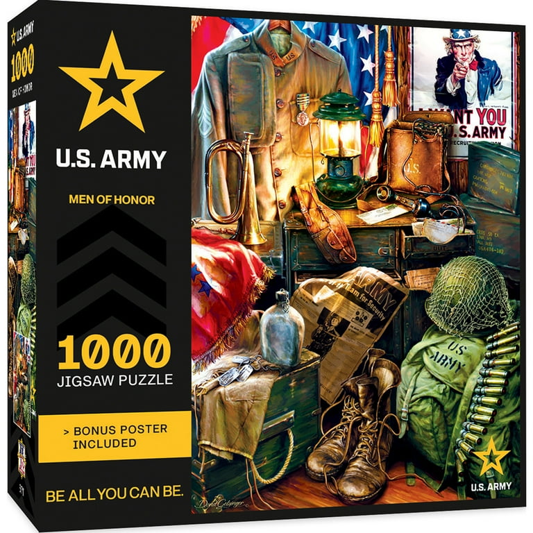 MasterPieces 1000 Piece Jigsaw Puzzle - Men of Honor - 19.25