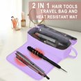 thumbnail image 2 of Bolsa de viaje para herramientas de pelo FAMOPLAY con alfombrilla resistente al calor, 2 of 7