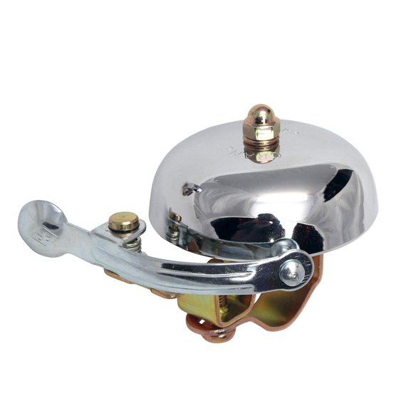 Timbre para Bicicleta Crane Suzu Cromo Cúpula de Latón 55mm