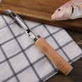 thumbnail image 7 of 1 Pcs Fish Scaler Brush, Stainless Steel Fish Scaler Remover Sawtooth Fish Scale Remove Tool for Kitchen Fish Cleaning Brush Scraper Kitchen Gadgets Accessories, 7 of 7