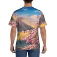 thumbnail image 2 of Rocae Cherry Blossoms for Men's Moisture-Wicking Crew Tee - T-Shirt for Sports, Outdoor Activities, and Casual Wear, 2 of 9