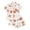 F61-White, variant on FYDUU Halloween Girls Pajamas Set Pumpkin Print Short Sleeve Top and Shorts Kids Sleepwear Holiday Pajama Sets for Girls Daily Loungewear 13-14 Years