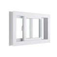70 Series Slider Dual Venting Buck Vinyl Window