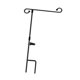 thumbnail image 2 of Soporte para bandera de jardín, soporte para mástil de bandera de jardín, asta de bandera de acero al carbono, soporte de bandera de patio de Metal, 2 of 8