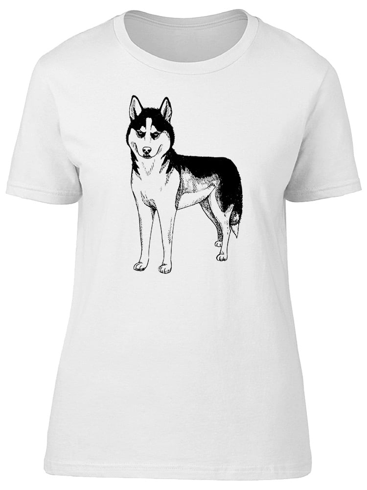 Siberian Husky Cc Hanes Tagless Tee T-Shirt