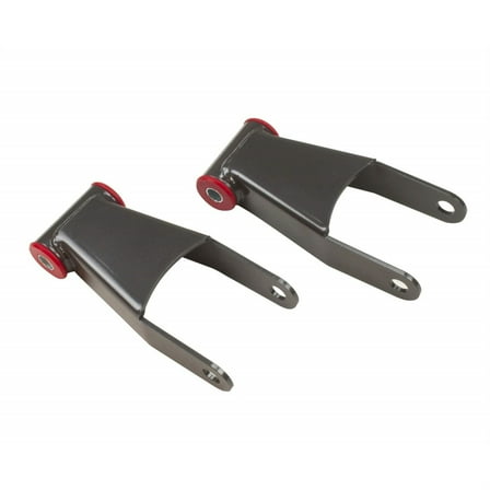 MaxTrac Suspension 411420 Leaf Spring Shackle Kit Fits select: 2011-2022 CHEVROLET SILVERADO, 2011-2022 GMC SIERRA