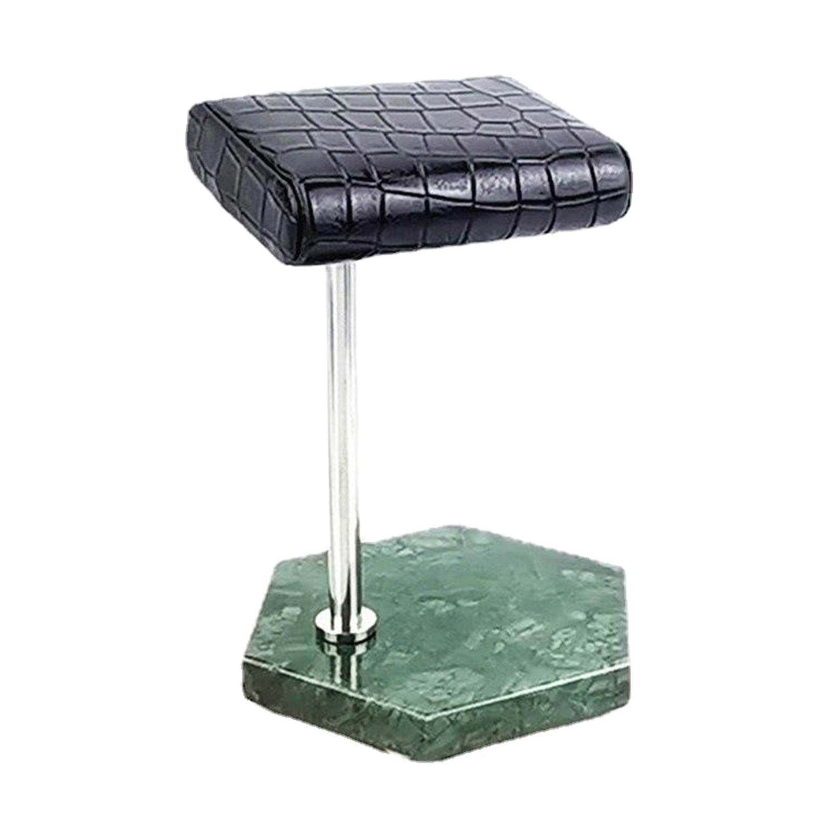 Handmade Leather Watch Stand with Natural Marble New Zealand