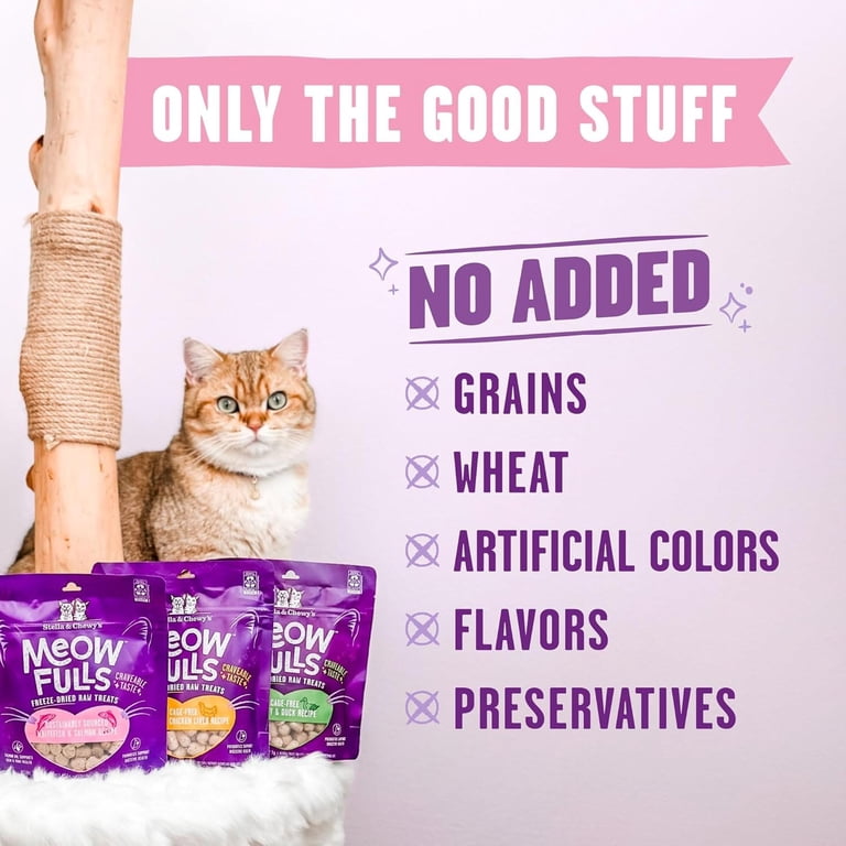 Stella & Chewy's Meowfulls Whitefish & Salmon Treats photo 6