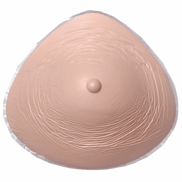 BIMEI Triangle Lightweight Silicone Breast Forms Women's Mastectomy Prosthesis Armpit Concave