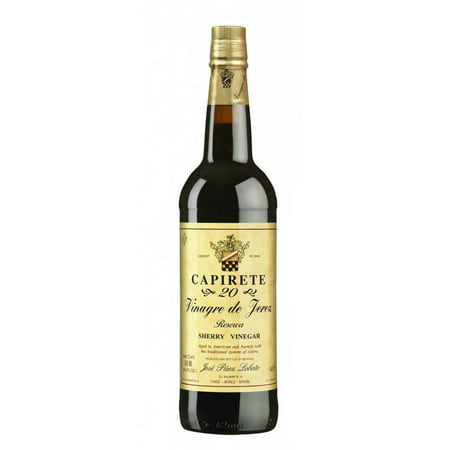 Capriete 20 Year Aged Sherry Vinegar - 8.5 fl oz (250 mL) Spanish Wine (Best Substitute For Sherry Vinegar)