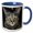 Blue/White, variant on 3drose, Usa, California. Male Tabby Cat Portrait., 11oz Mug