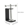 thumbnail image 2 of YSNOOWE 4Ud Table Mount Clamp Universal Resistente En Inoxidable Y Plástico, 2 of 8