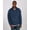 Indigo, variant on Boxercraft BM5201 Men's Sullivan Quarter-Zip Pullover-Oxford Heather-XXS