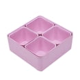 thumbnail image 2 of Needhep Stackable Small Storage Bin With Latching Lid Plastic Craft Storage Containers, Plastic Storage Bins for Clothes, Toy Bin Organizer, for Home Usage (A), 2 of 3