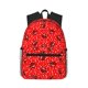 thumbnail image 1 of Disketp Red Ladybugs On White Dotted Mochila Ligera Clásica con Múltiples Bolsillos, Mochila Casual para Hombre y Mujer, Ideal para Escuela, Trabajo y Viajes, 1 of 6