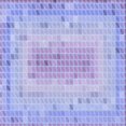thumbnail image 1 of Ahgly Company Machine Washable Indoor Square Transitional Purple Area Rugs, 4' Square, 1 of 7