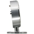 thumbnail image 3 of Seiko 6" Ono Desk & Table Clock Silver & Black Modern Analog Quartz QHE186SLH, 3 of 5