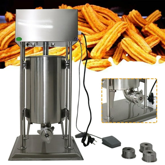 15L Commercial Vertical Electric Spanish Donuts Churrera Churros Maker Machine