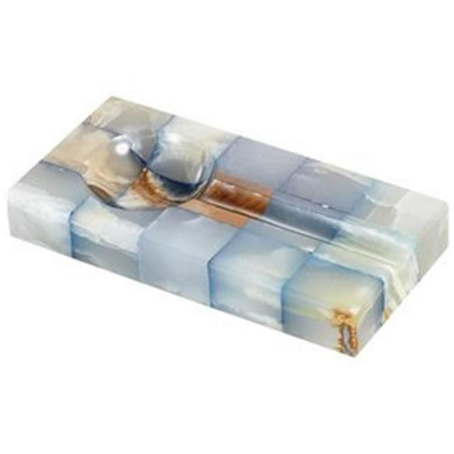 Visol VASH813 Bleu Onyx Cendrier à Cigares Rectangulaire avec Repose-Cigares Simple
