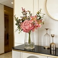 thumbnail image 5 of Ramo de seda artificial para decorar la mesa del comedor o la sala de estar – Adornos de flores artificiales para el hogar, bodas y fiestas – Centro de mesa, 5 of 5