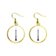 thumbnail image 1 of Moscú Torre Ostankino Ear Dangle Golden Drop Earring Jewelry Mujer Unbranded M, 1 of 3