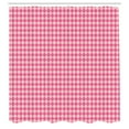 thumbnail image 3 of Ambesonne Geometric Rhombus Shower Curtain, Feminine Argyle, 69"Wx84"L, Pink and Blush, 3 of 5