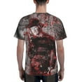 thumbnail image 5 of Horror Freddy Krueger Shirt 3d Printed T Shirt Crewneck Short Sleeve Top Tees For Mens, 5 of 8