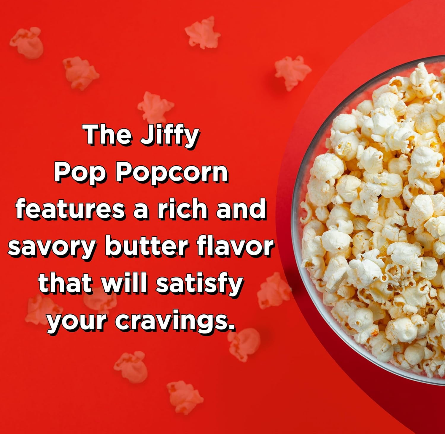 (4 Pack) Jiffy Pop Butter Flavored Popcorn, 4.5 Oz.