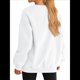 thumbnail image 4 of Sudadera con Capucha de Gran Tamaño para Mujer, Suéteres de Larga con Cuello Redondo de , Conjuntos Cómodos de Moda de Otoño. XL, 4 of 9