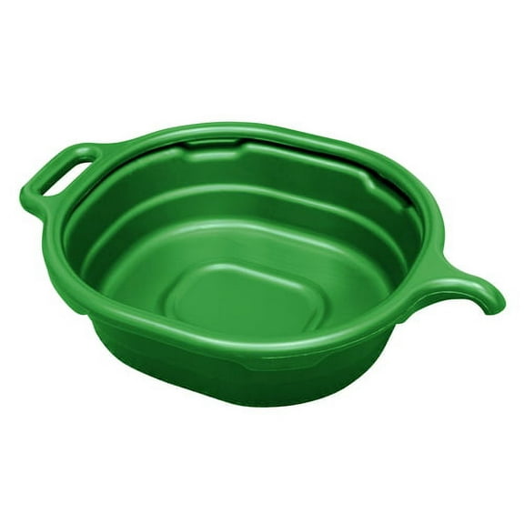 Lisle 4.5 Gallon Oval Drain Pan, Green