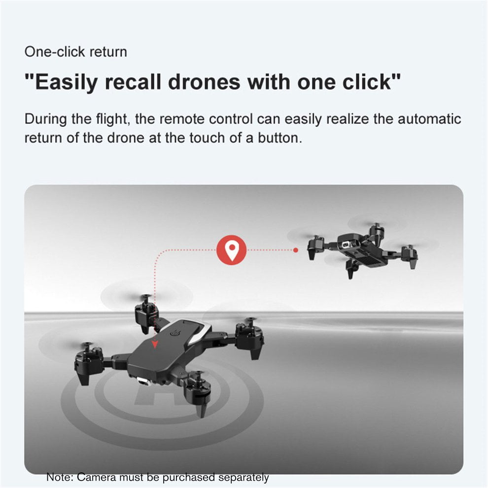NEW KK6 Foldable RC Drone Headless Mode Helicopter Mini Drone Toy with 3 Battery Walmart