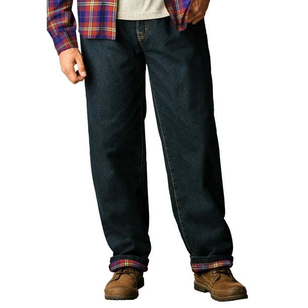 men's flannel lined jeans levis