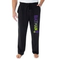thumbnail image 5 of DC Comics Men's Batman Pajama Pants Ombre Script Logo Loungewear Sleep Pants, 5 of 5