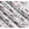 thumbnail image 3 of Soimoi Cotton Poplin Fabric Dog,Women & Tree Christmas Fabric Prints By Yard 42 Inch Wide, 3 of 7