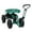 Green, variant on Ktaxon Rolling Garden Scooter, 360° Swivel Seat with Adjustable Height, Steering Handle & Tool Storage, 30.2 lbs, Blue