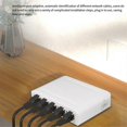 thumbnail image 4 of 5 Port Gigabit Data Switch,Network Hub,Desktop Ethernet Splitter,Plug & Play Shielded Ports Fanless Quiet, 4 of 5