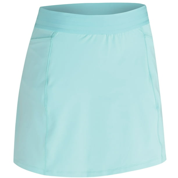 NEW Adidas Golf Essentials Rangewear Aqua Blue Women’s Golf Skort Size ...