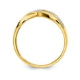 thumbnail image 2 of Real 14kt Yellow Gold Diamond Ring Size: 7; for Adults and Teens; for Women and Men, 2 of 3