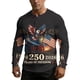 thumbnail image 2 of Ceisia Men's USA 250th Anniversary Print Long Sleeve Henley Top Patriotic Casual Commemorative Shirt for All Seasons Multicolor M Gifts, 2 of 9